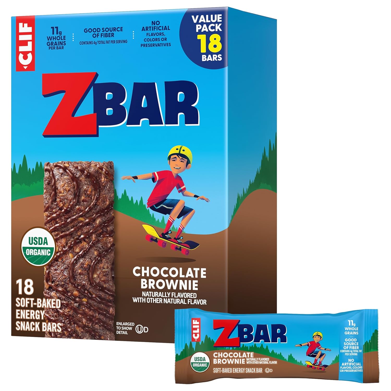 Clif Kid Zbar Bars (18 pack) only