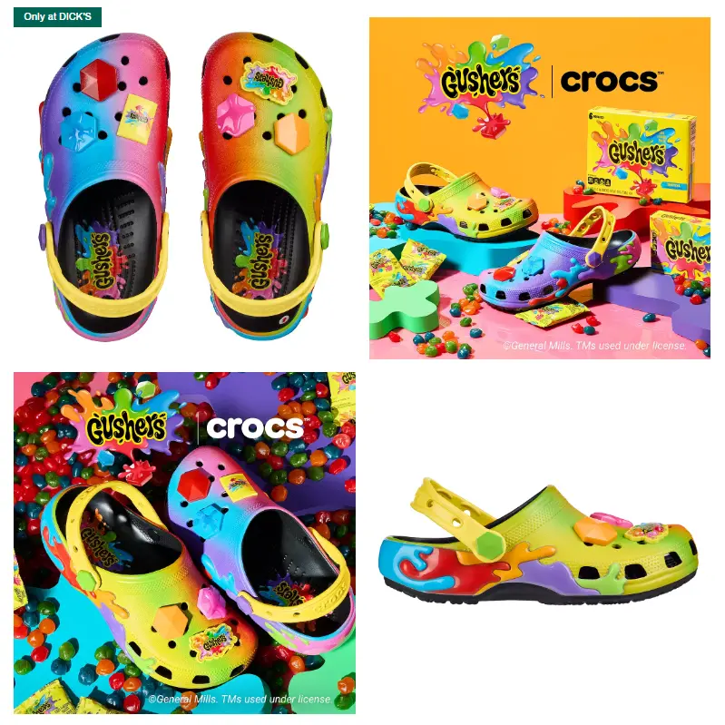Crocs Kids Gushers Classic Clog Deal: Save 60% at Dick’s Sporting Goods