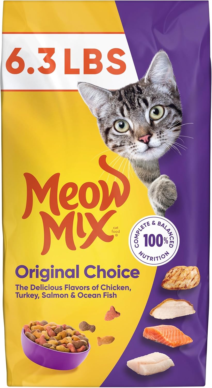 Meow Mix Dry Cat Food deal at Amazon