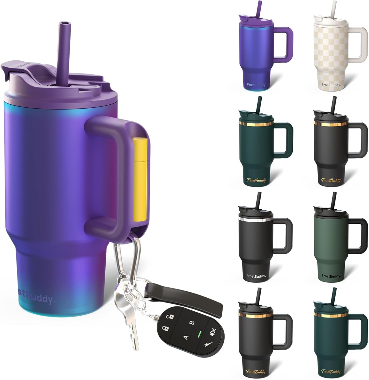 Frost Buddy Thicc Buddy - 16 oz Stainless Steel Vacuum Insul deal at Amazon