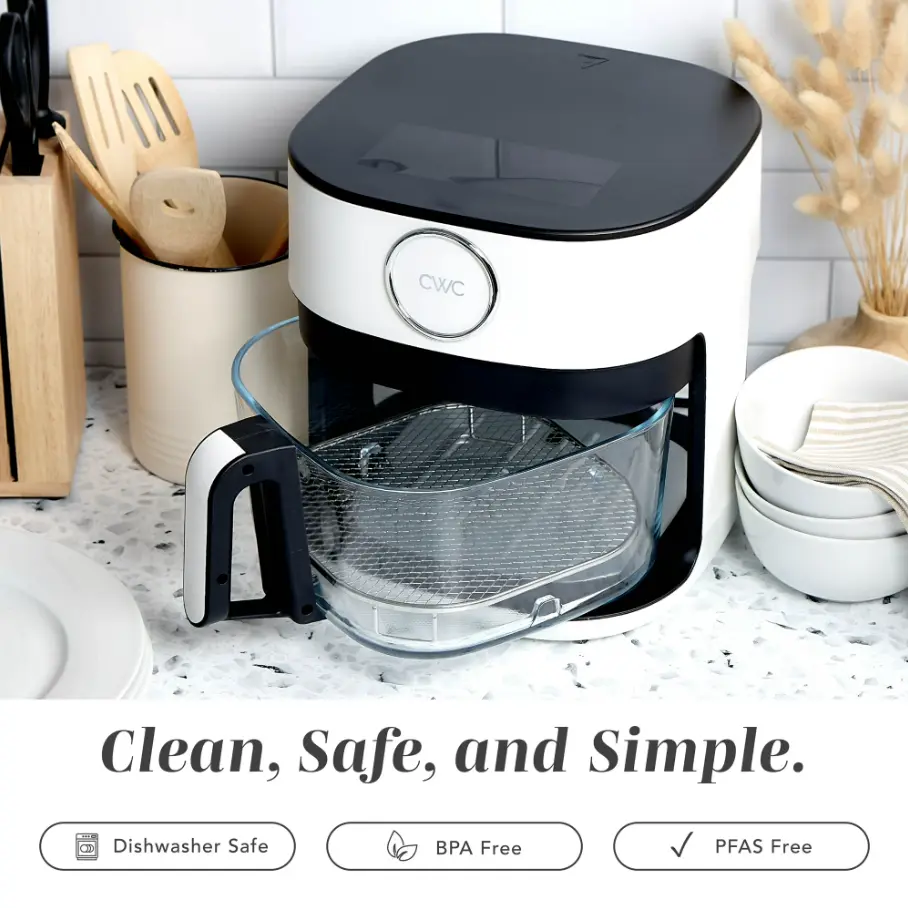 Cook With Color 5.5Qt Glass Air Fryer Deal: Save $61 at Walmart