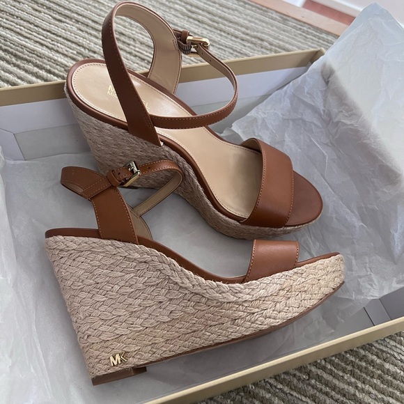 Michael Michael Kors Kenzie Wedge Heel Sandals Deal at Macy’s