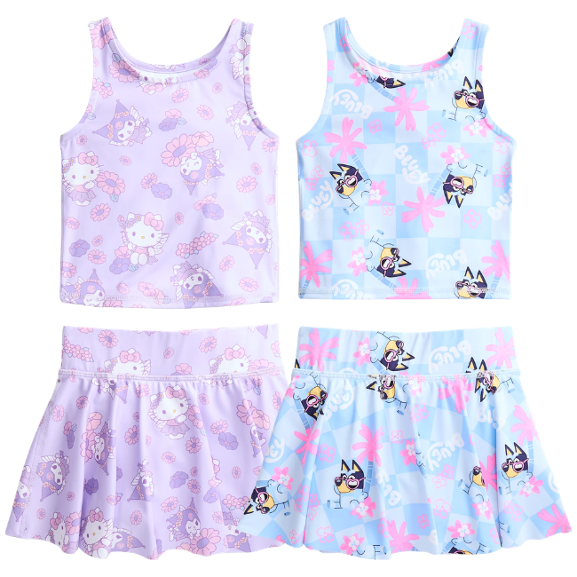 Toddler Girls’ Active Tank Top and Skort Set Deal at Walmart: Save $12.98