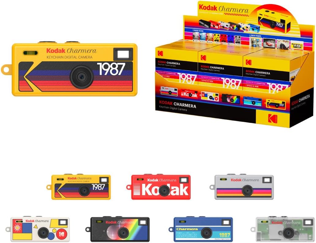 This Kodak Mini Digital Camera Keychain Takes Real Pictures!