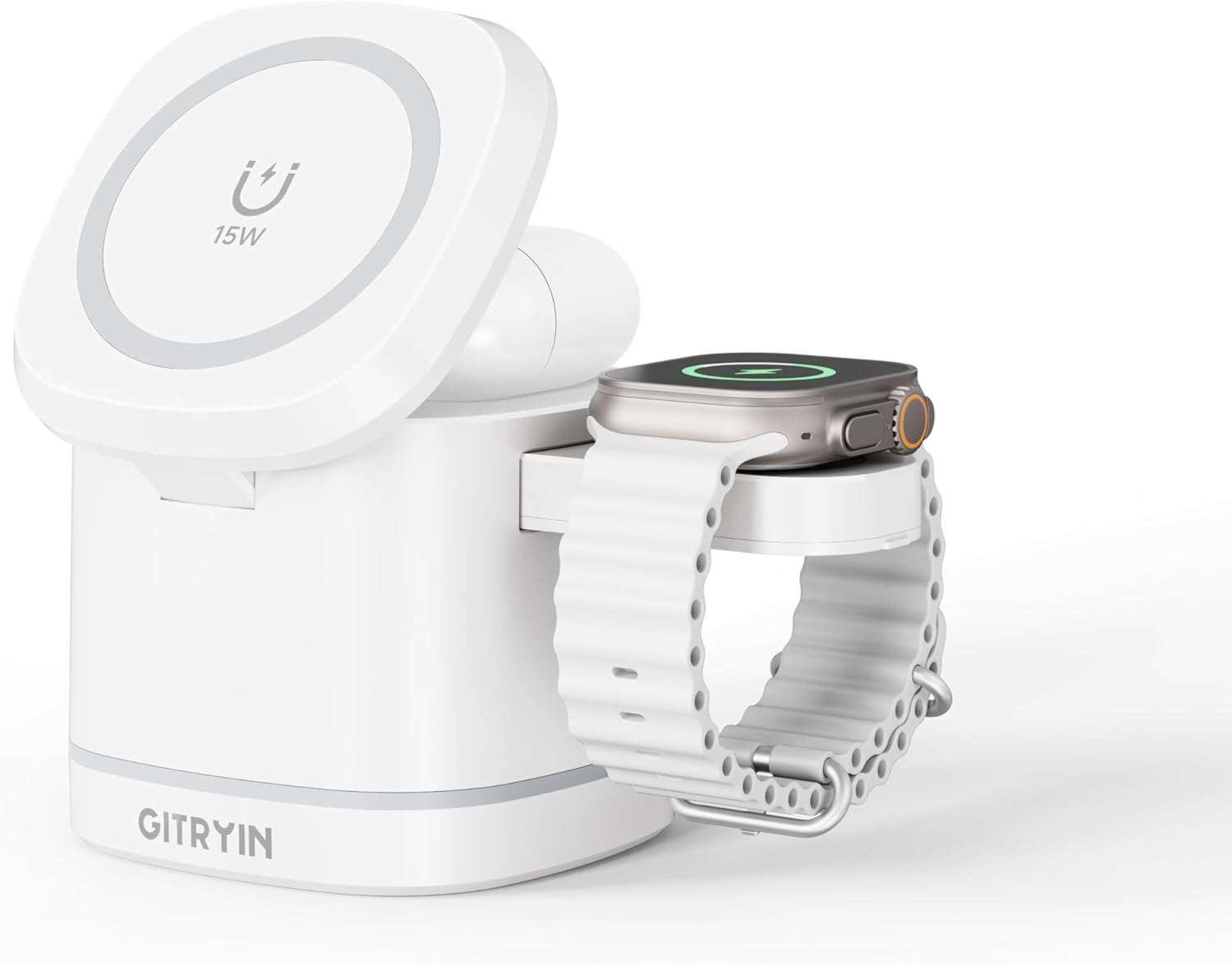 Gitryin Magnetic Wireless Charger Stand for Apple Devices, 3 deal at Amazon