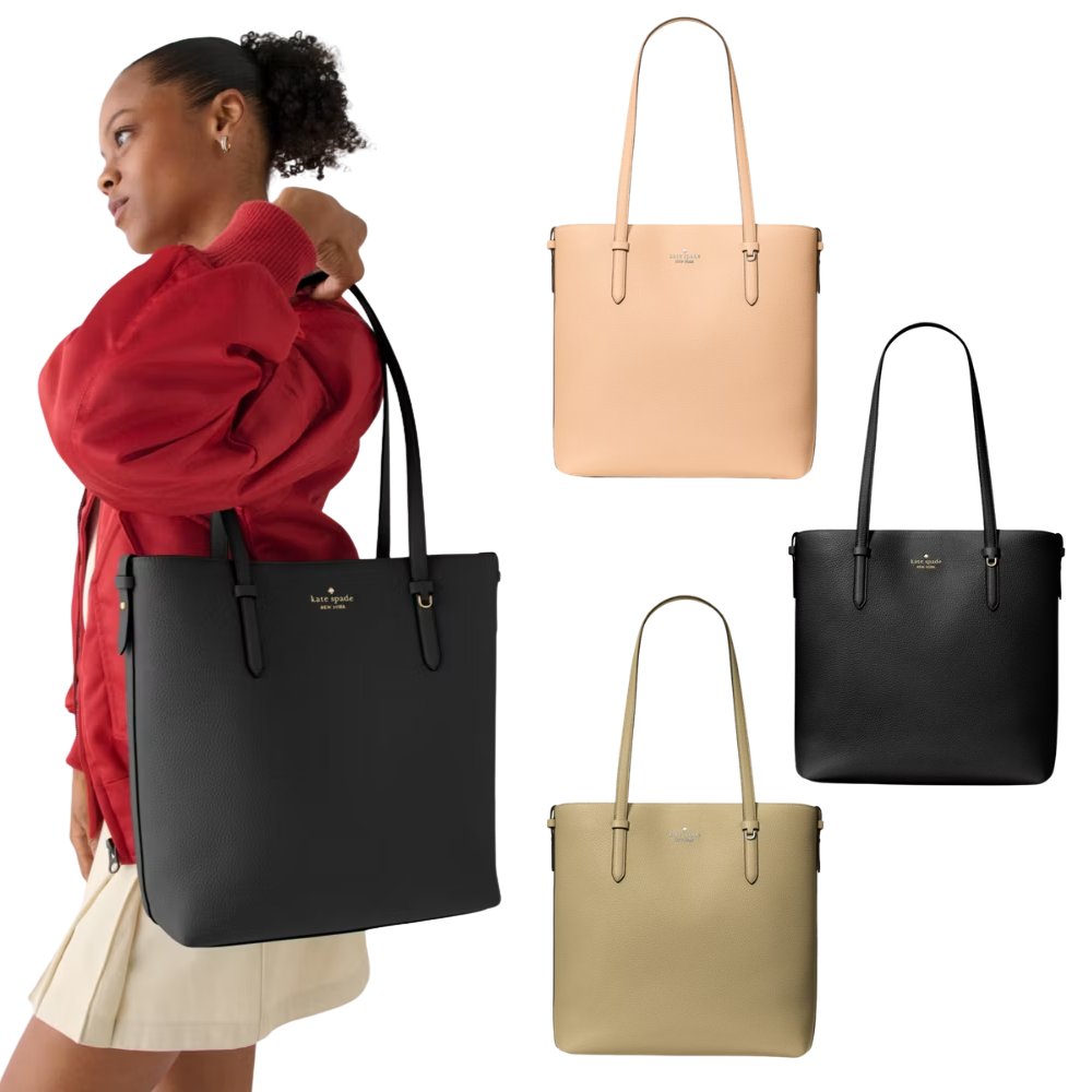 Juliette Leather Medium Tote Deal: Save $300 at Kate Spade