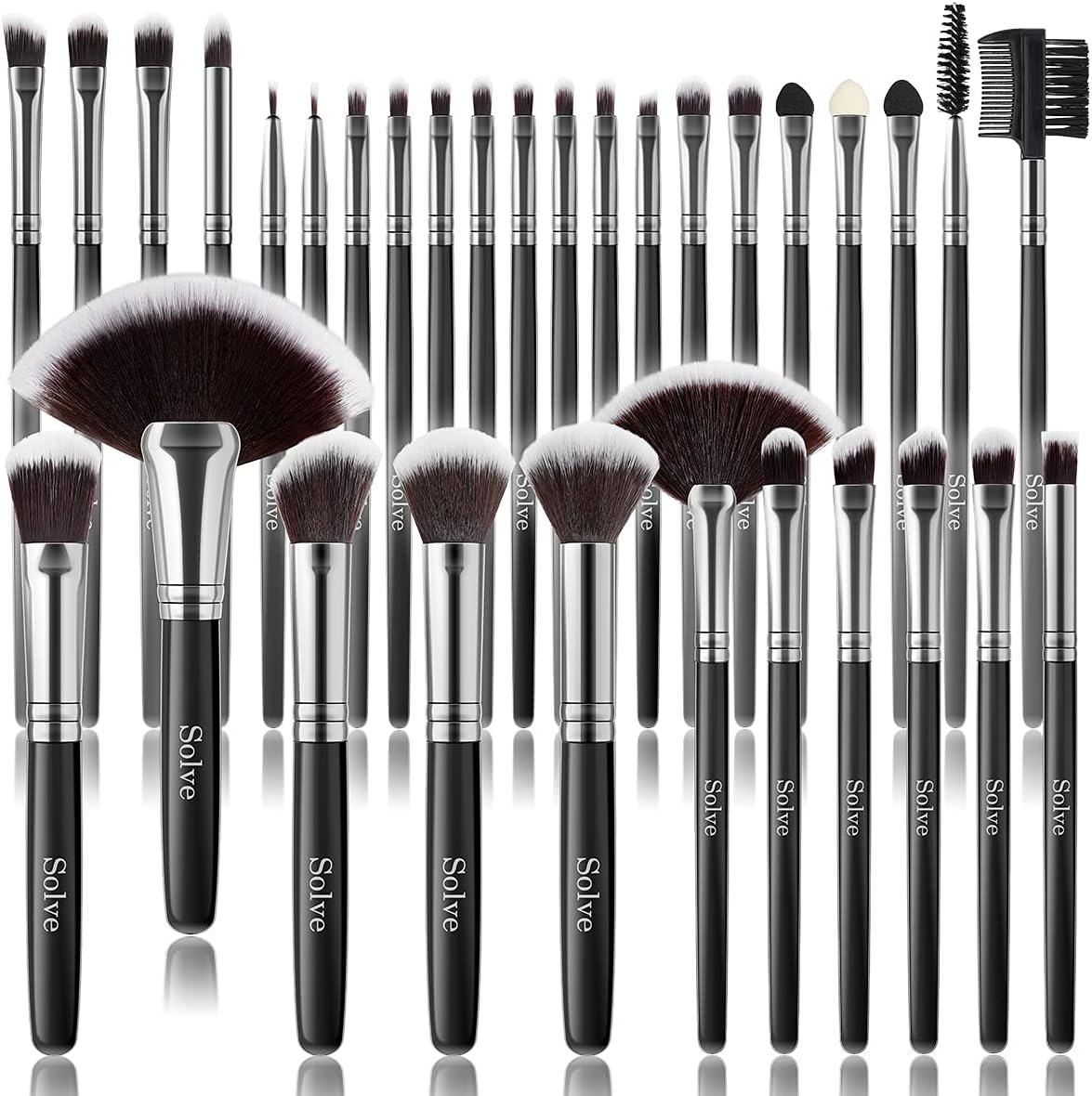 Makeup Brush Set, SOLVE 32 Pieces Professional Makeup Brushe deal at Amazon