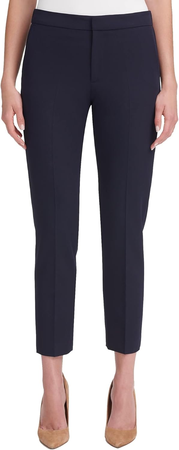 Tommy Hilfiger Sloane Elastic Waistback Ankle Trousers Midni deal at Amazon