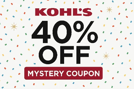 Kohl’s Daily Pick: Kohl’s Cardholders Mystery Coupon