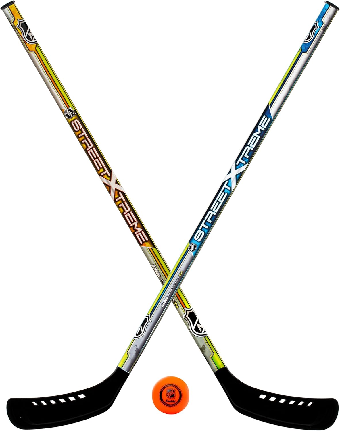 Franklin Sports NHL Kids Street Hockey Stick Set Only