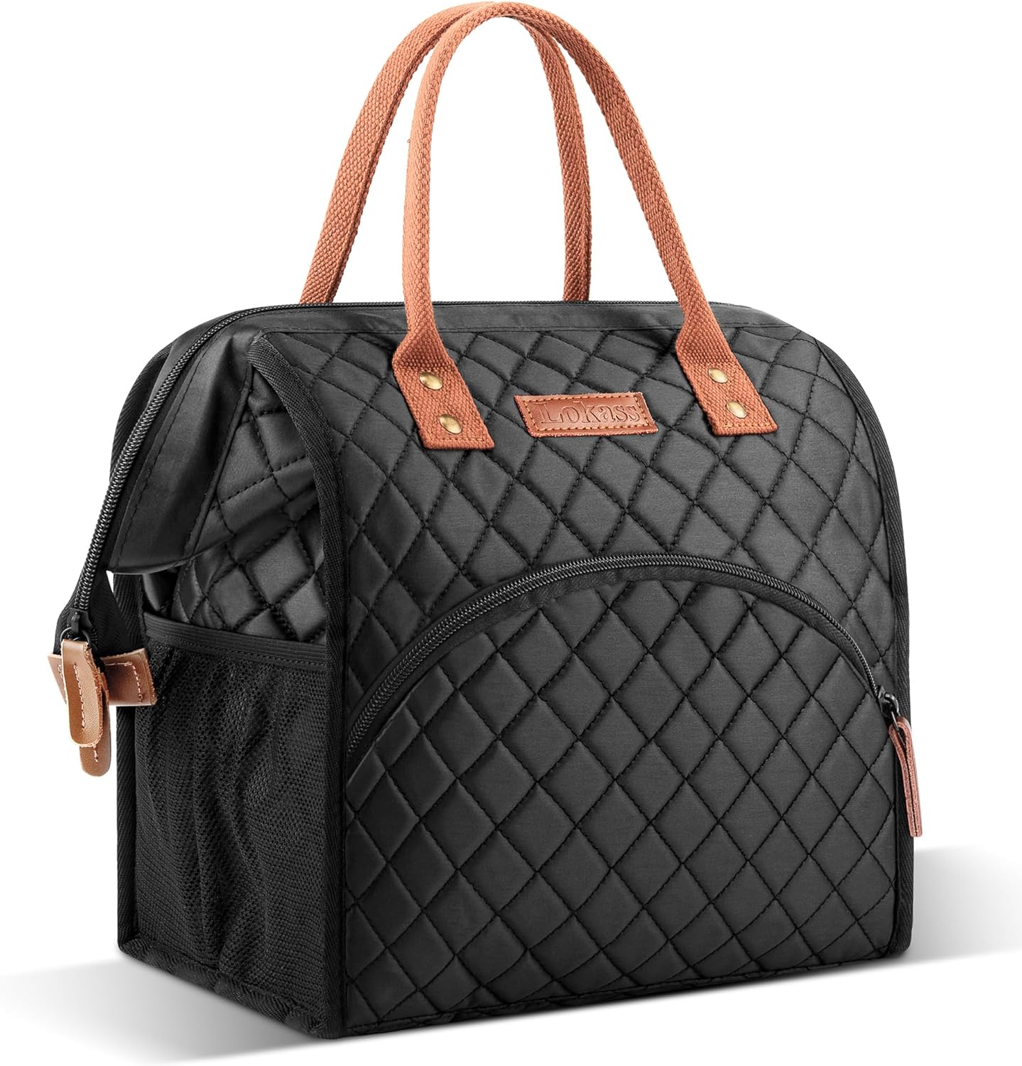 LOKASS Insulated Lunch Bag for Women & Men - Reusable 10 L L deal at Amazon