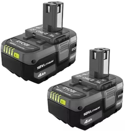 Home Depot Daily Pick: RYOBI ONE+ 18V Lithium-Ion 4.0 Ah Battery
