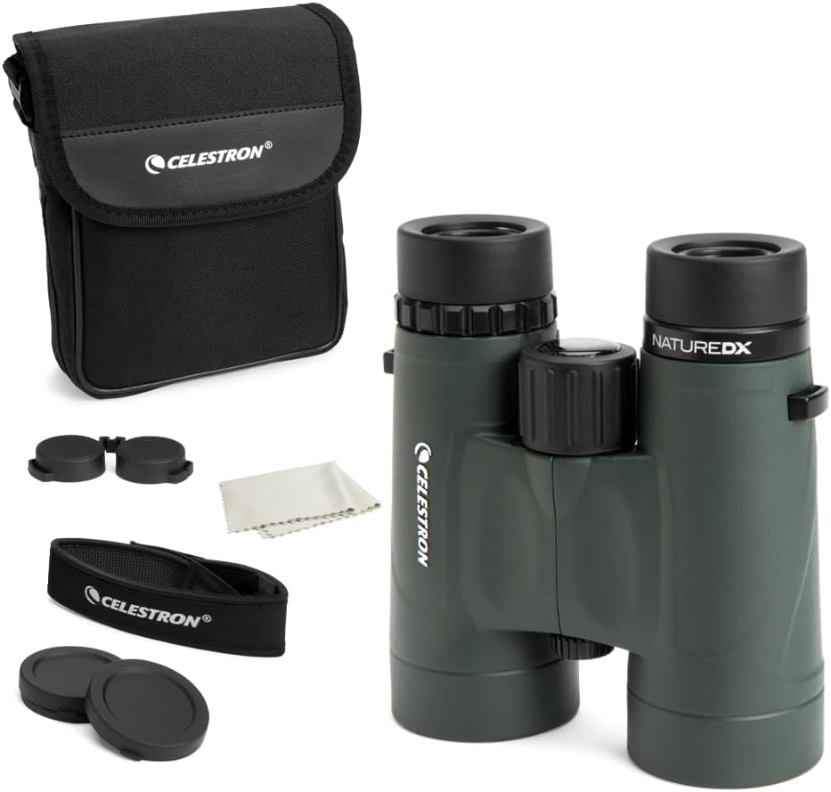 Celestron - Nature DX 10x42 Binoculars – Ideal for Birding a deal at Amazon