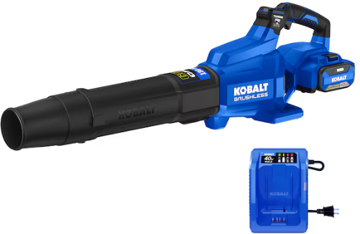 Lowe’s Patio & Garden Pick: Kobalt 40-volt 600-CFM 130-MPH Batter