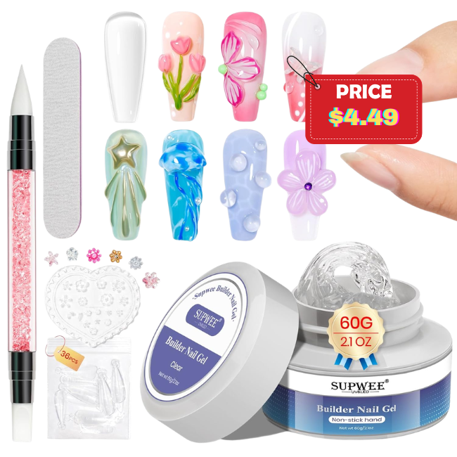 Clear Nail Builder Gel Deal: Save 50%
