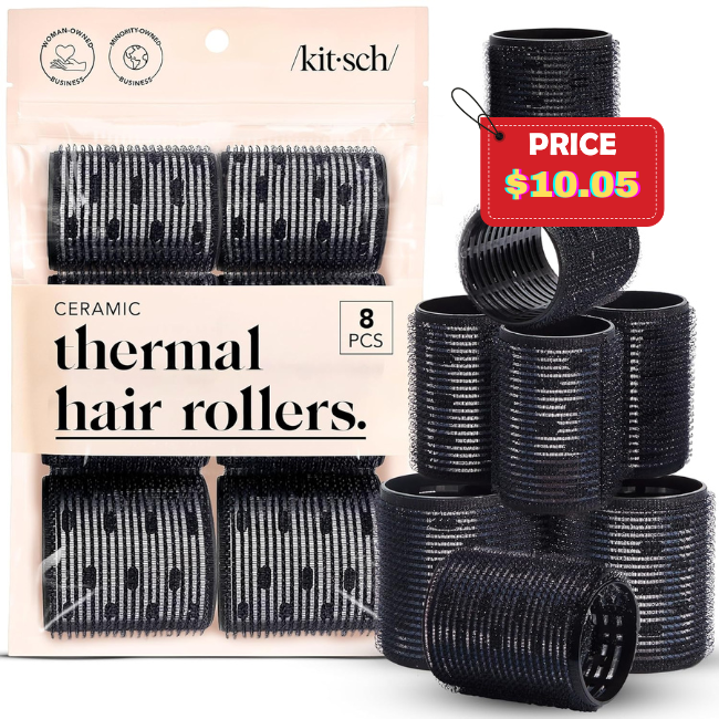 Ceramic Hair Rollers Deal: Save 50%