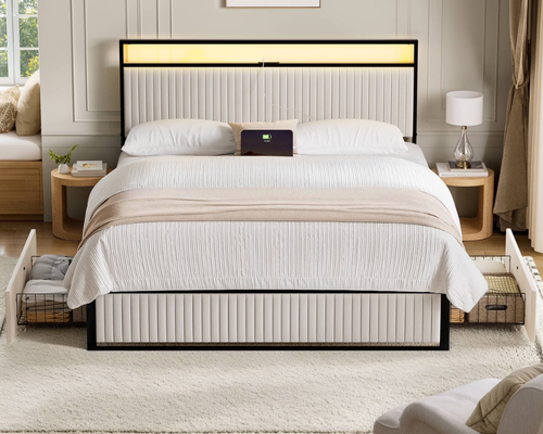 Platform Bed Frame Deal at Walmart: $131.39 Shipped