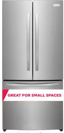 Home Depot Home Pick: Frigidaire 17.6 cu. ft. Counter Depth Frenc