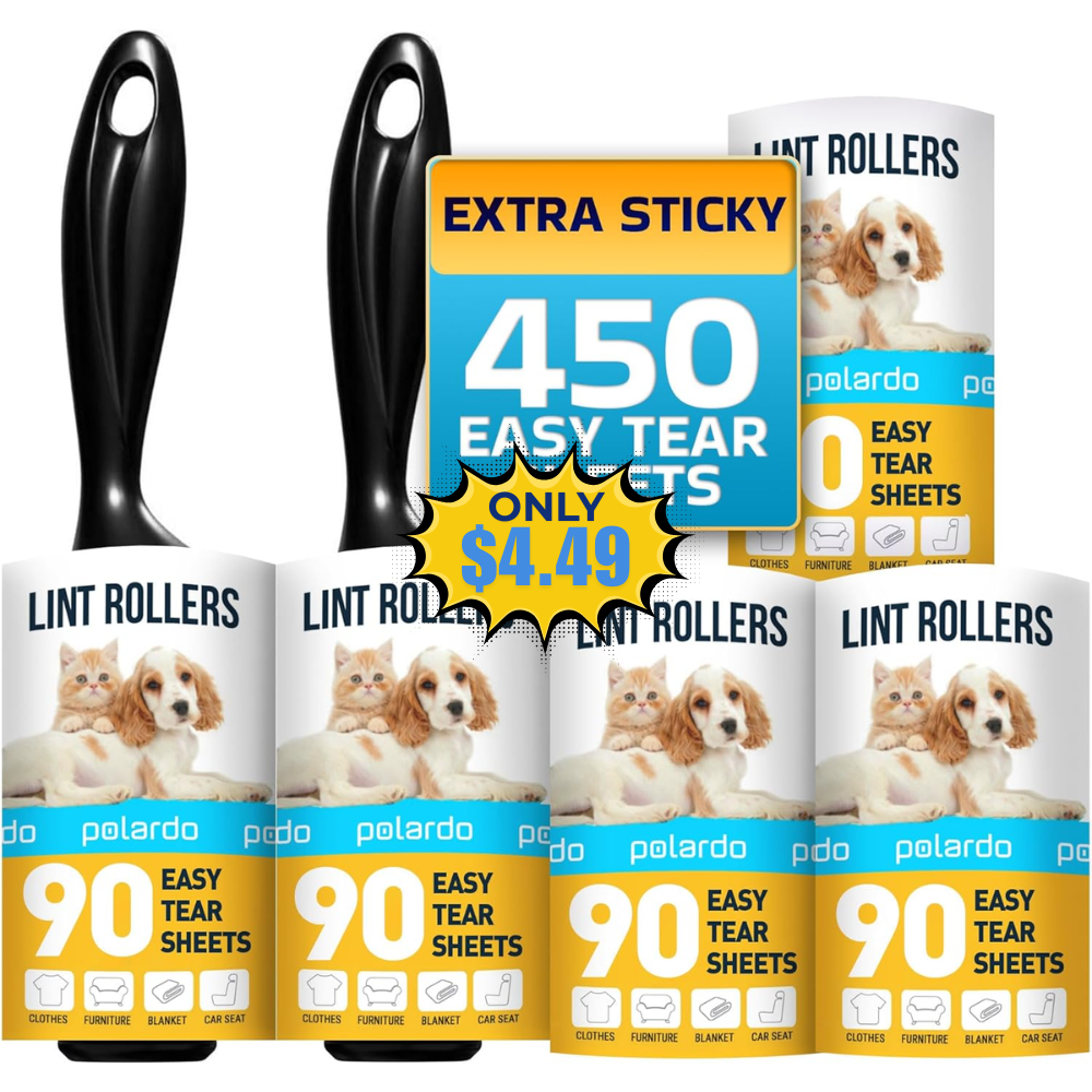 Lint Rollers for Pet Hair Deal: Save 38%