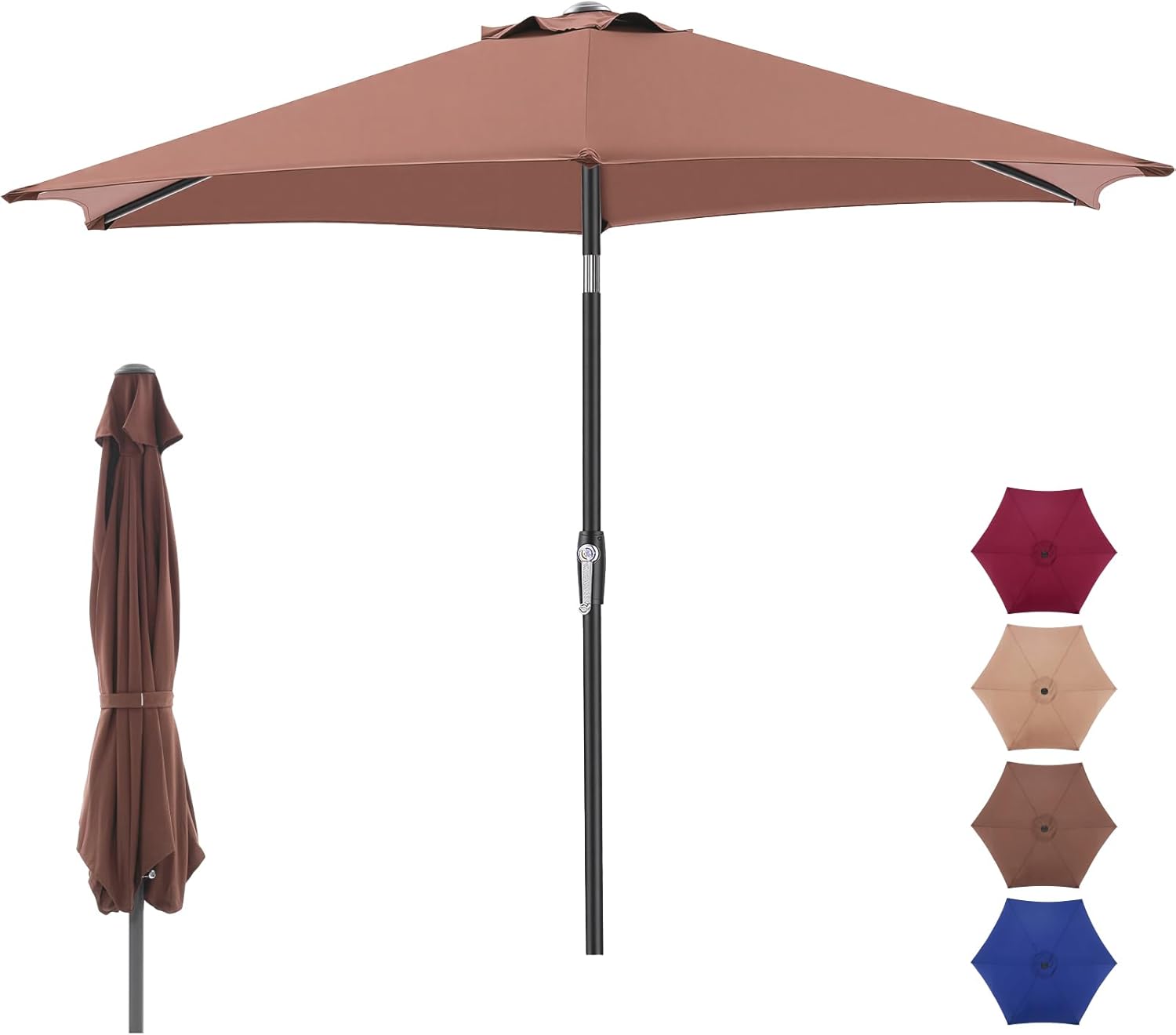 7.5-Foot Patio Umbrella $25 at Amazon