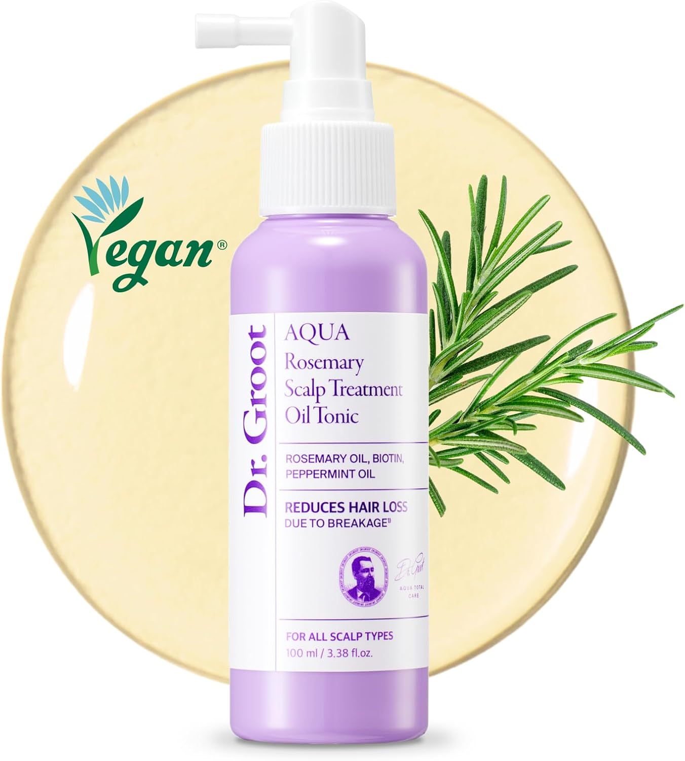 Dr.groot Rosemary Mint Oil Tonic for Hair Growth with Biotin deal at Amazon