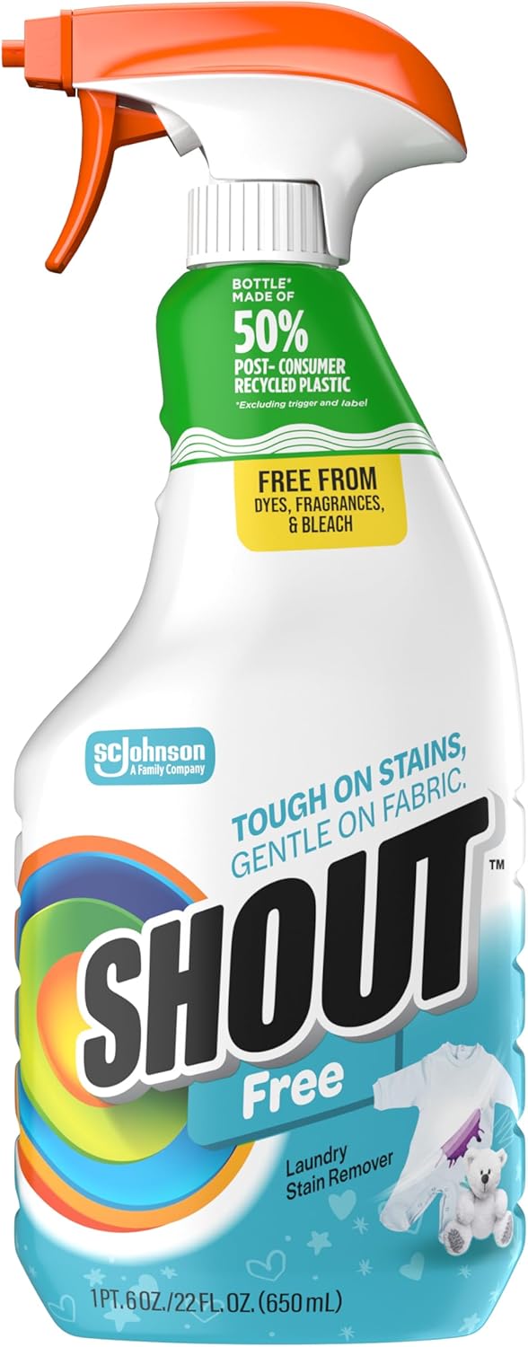 Shout Stain Remover Spray Just $2.79 Shipped on Amazon (Dye & Fra