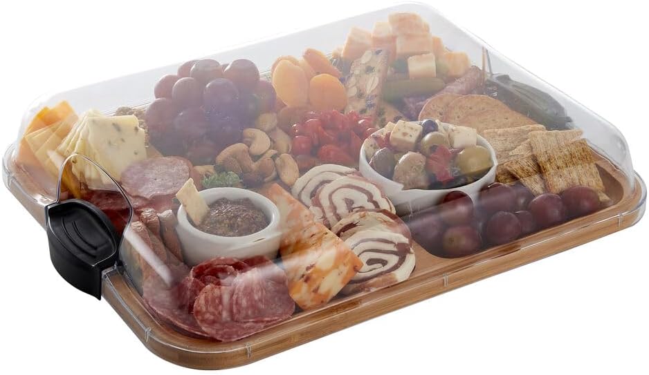 Farberware Bamboo Charcuterie Boards with Lid only $19.99 (Reg. $