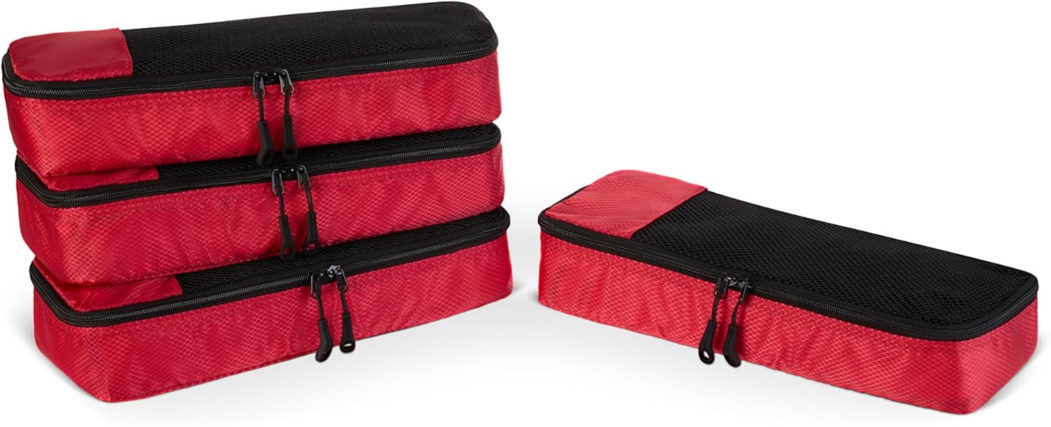 Amazon Essentials 4-Piece Space-Saving Packing Cubes only $6.xx!