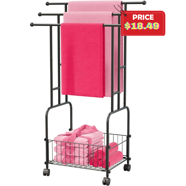 Standing Towel Rack Deal: Save 50%