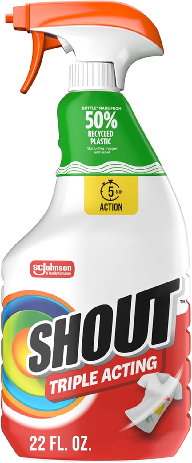 Shout Active Enzyme Laundry Stain Remover Deal: Save 27% at Amazon