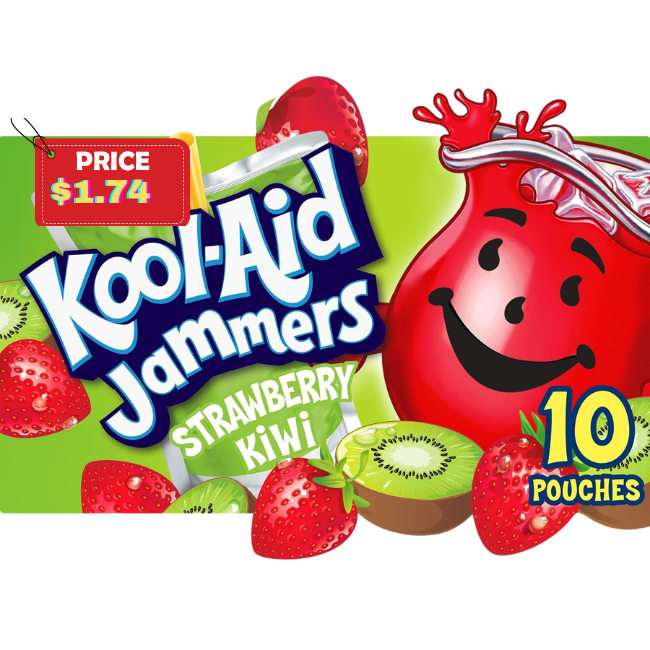Kool-Aid Jammers Artificially Flavored Drink Deal: Save 5%
