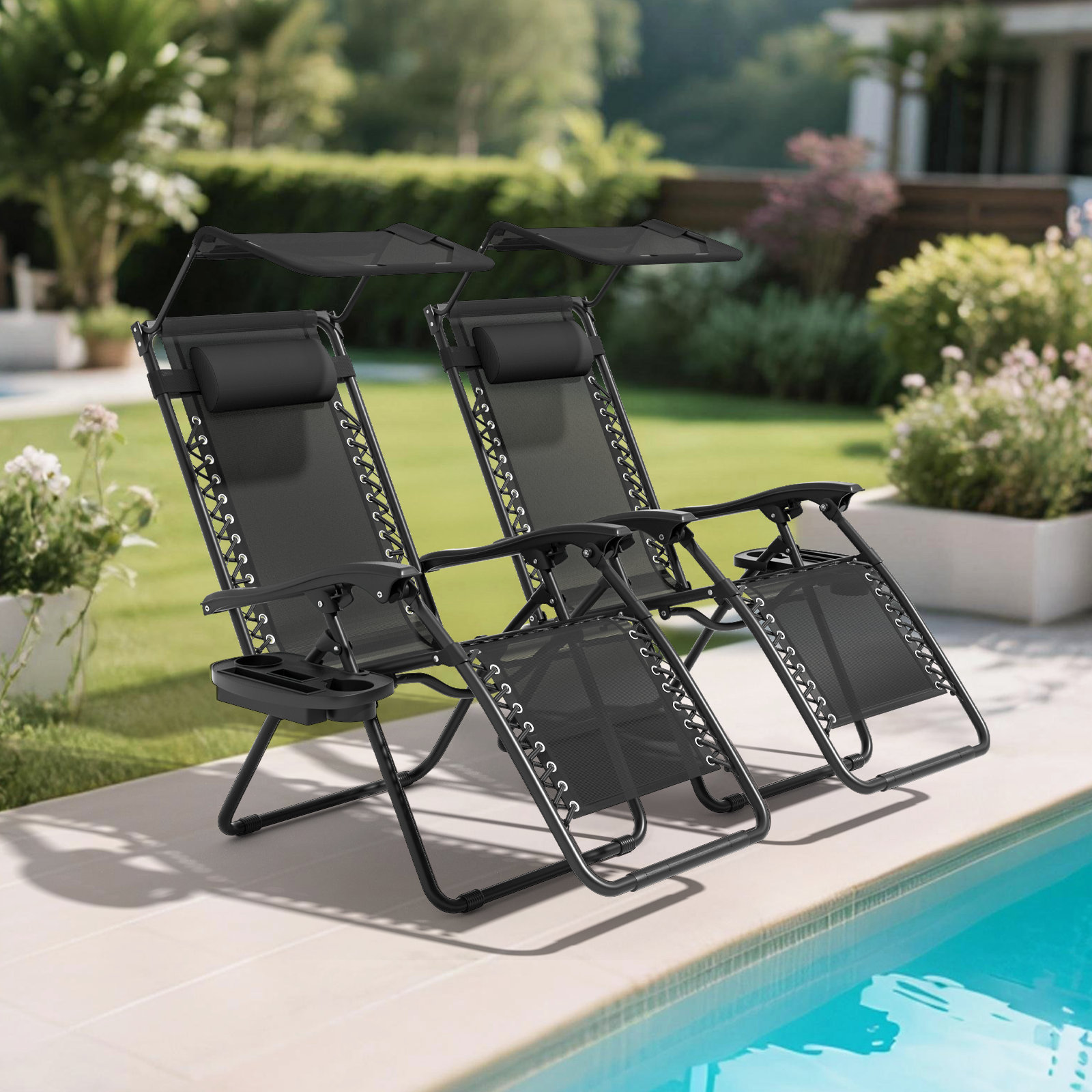 Arlmont & Co. Mobarkar Zero Gravity Recliner Lounge Chairs Deal at Wayfair: $69…