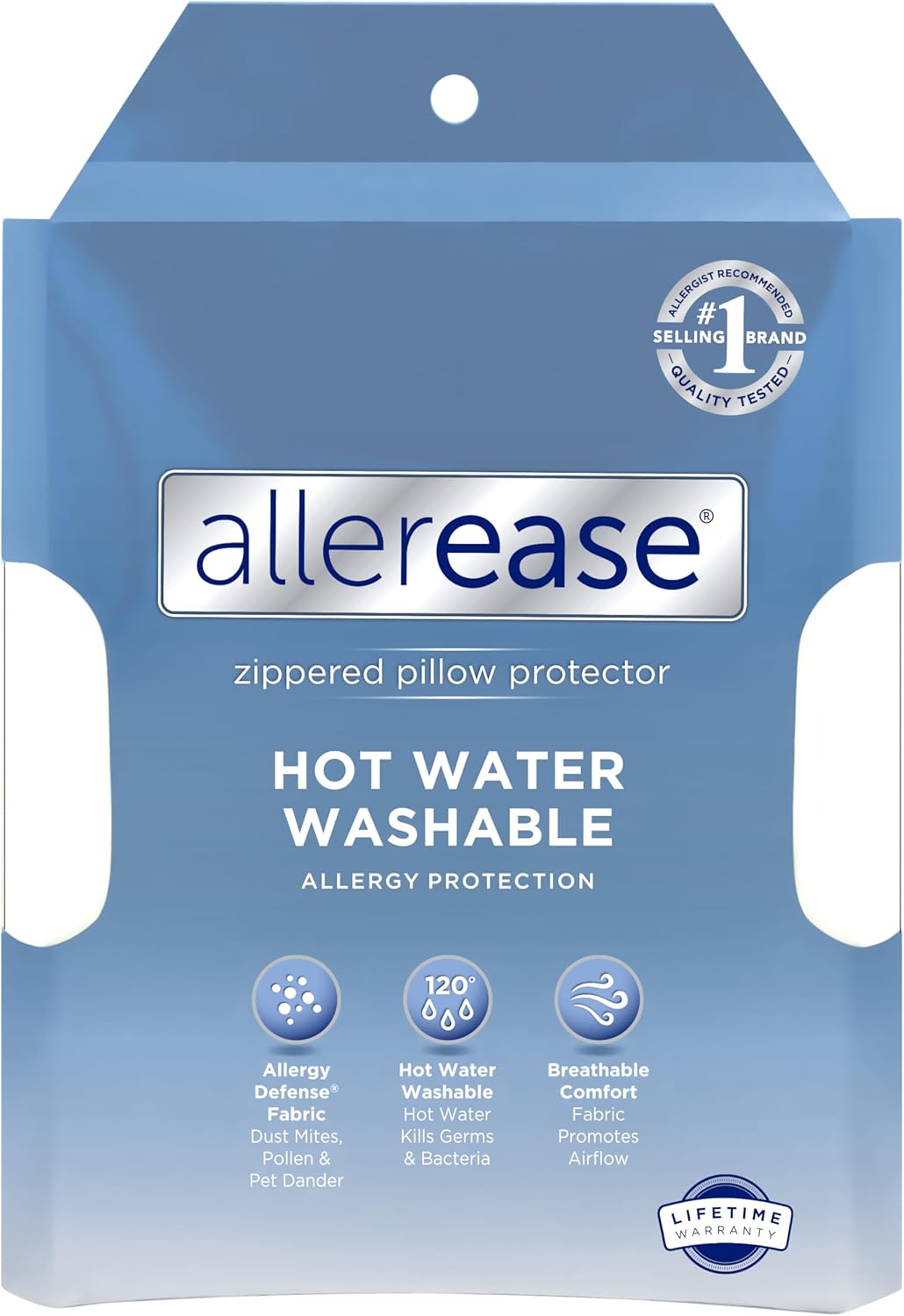 AllerEase Hot Water Wash Breathable Advanced Protection Mach deal at Amazon