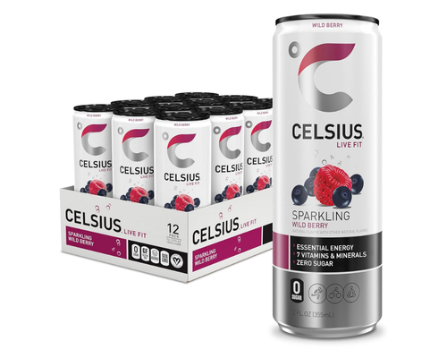 12-Pack Celsius Energy Drink Free with Subscribe & Save