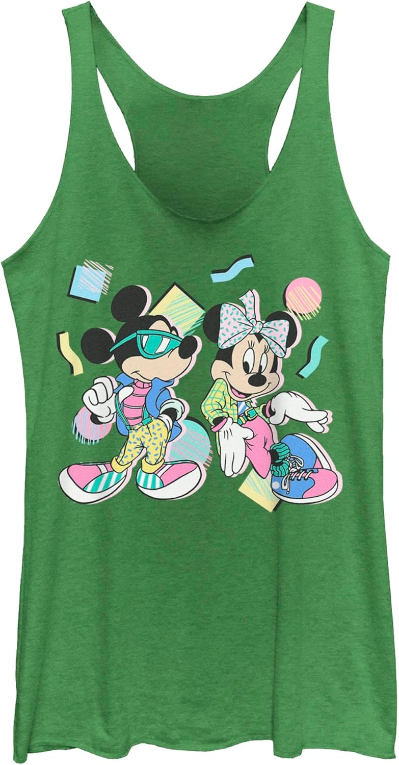 Women's Mickey & Friends 80s Minnie and Mickey Mouse Racerba deal at Amazon