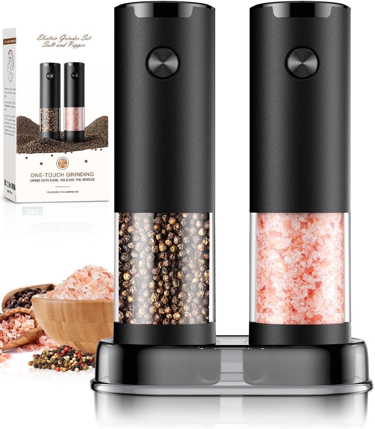 Electric Grinder Set $12.99 at Amazon