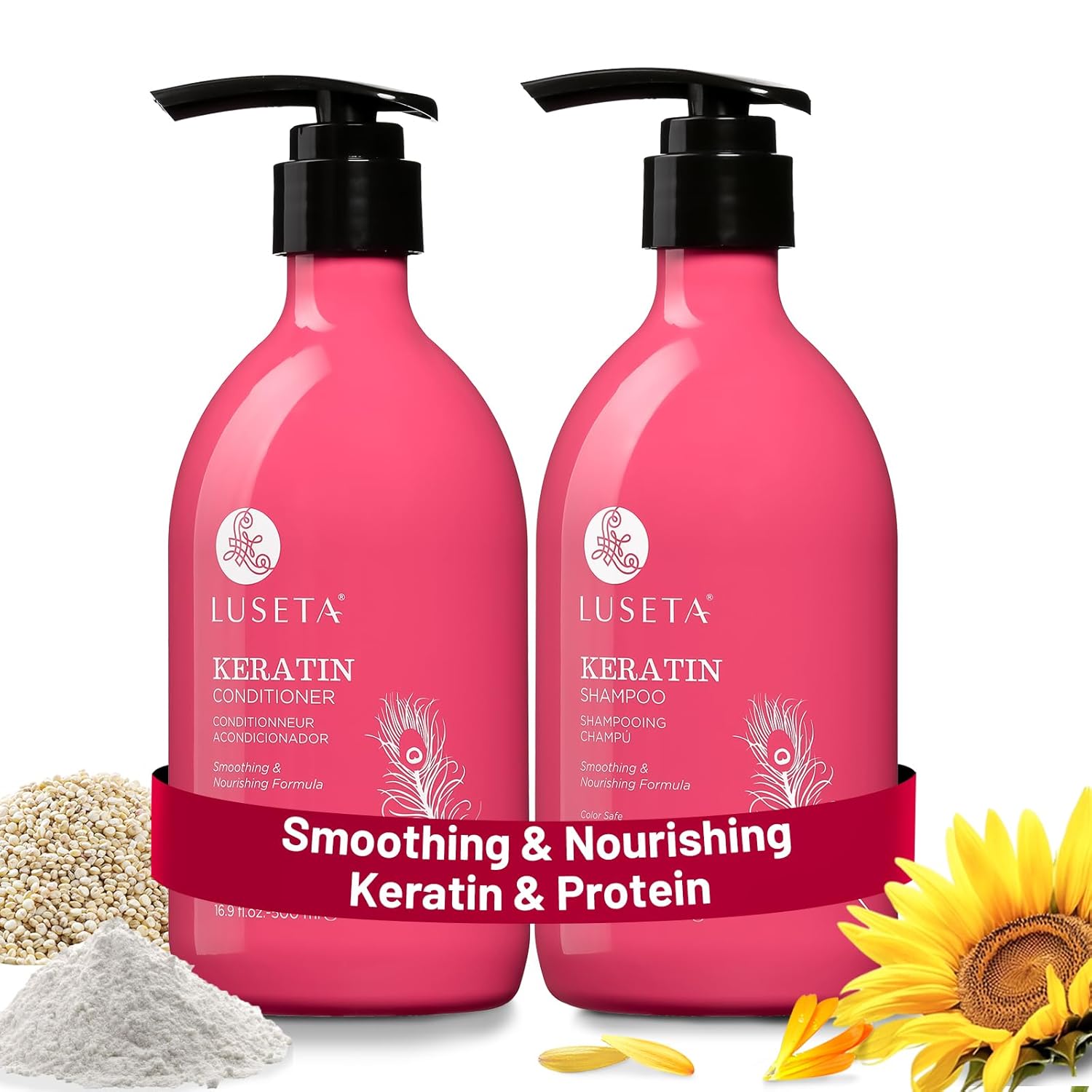 Luseta Shampoo & Conditioner Sets Just $15.59 Shipped on Amazon