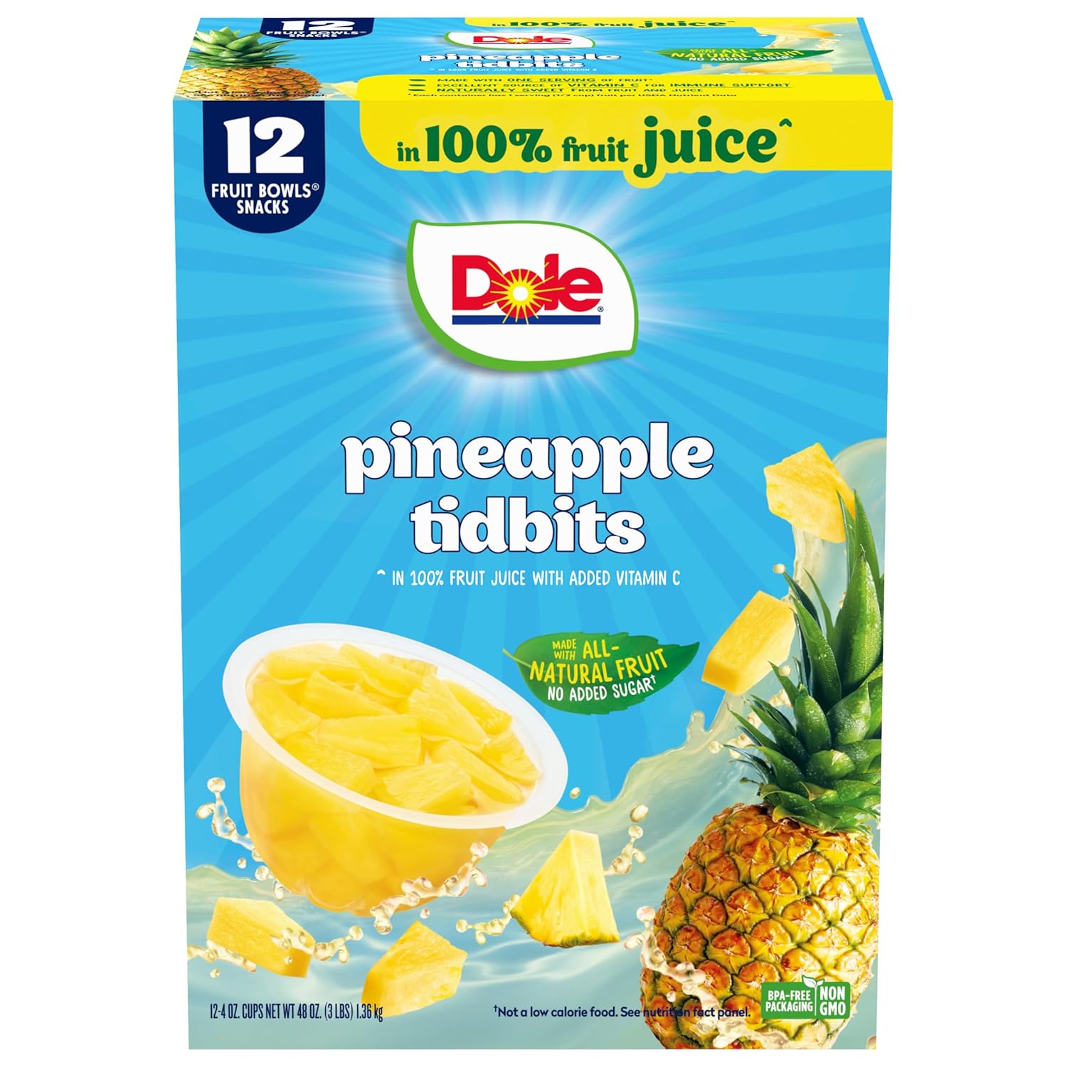 Dole Fruit Bowls 12-Pack $7 Shipped at Amazon