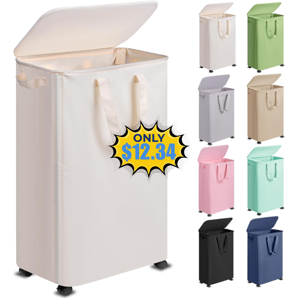 Vincona Slim Laundry Hamper Deal: Save 5%