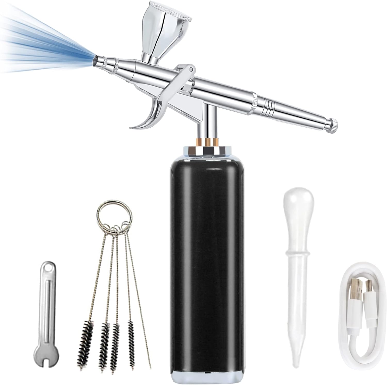I-BEAUTEE High air Flow Airbrush Kit,Portable Airbrush Compr deal at Amazon