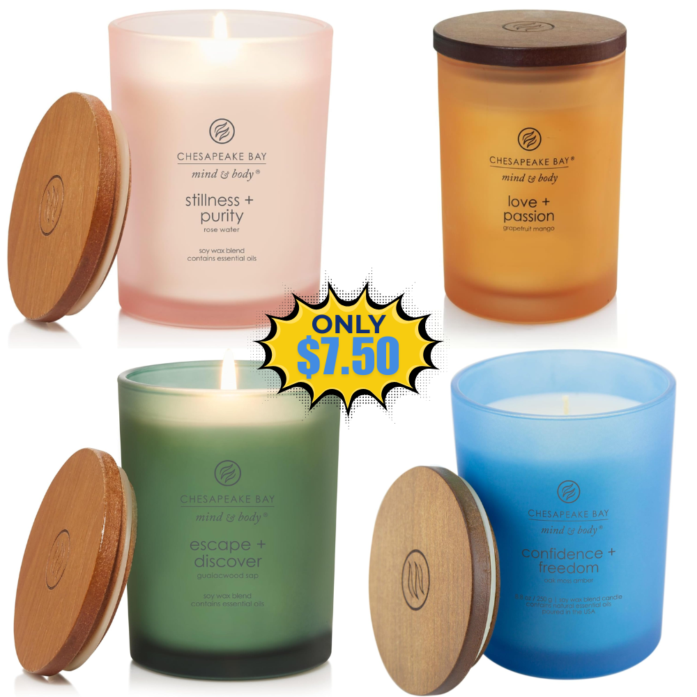 Chesapeake Bay Candle Scented Candle Deal: Save 50%