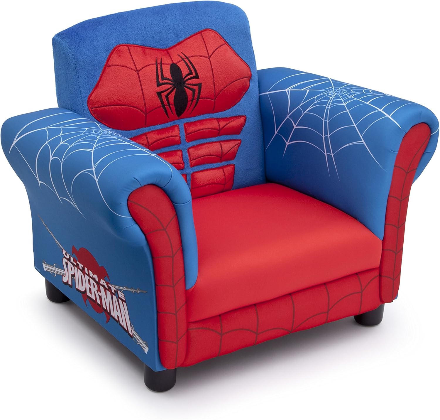 Delta Children Figural Upholstered Chair, Marvel Spider Man deal at Amazon