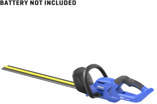 Lowe’s Home Pick: Kobalt 24-volt 24-in Battery Hedge Trimmer + On