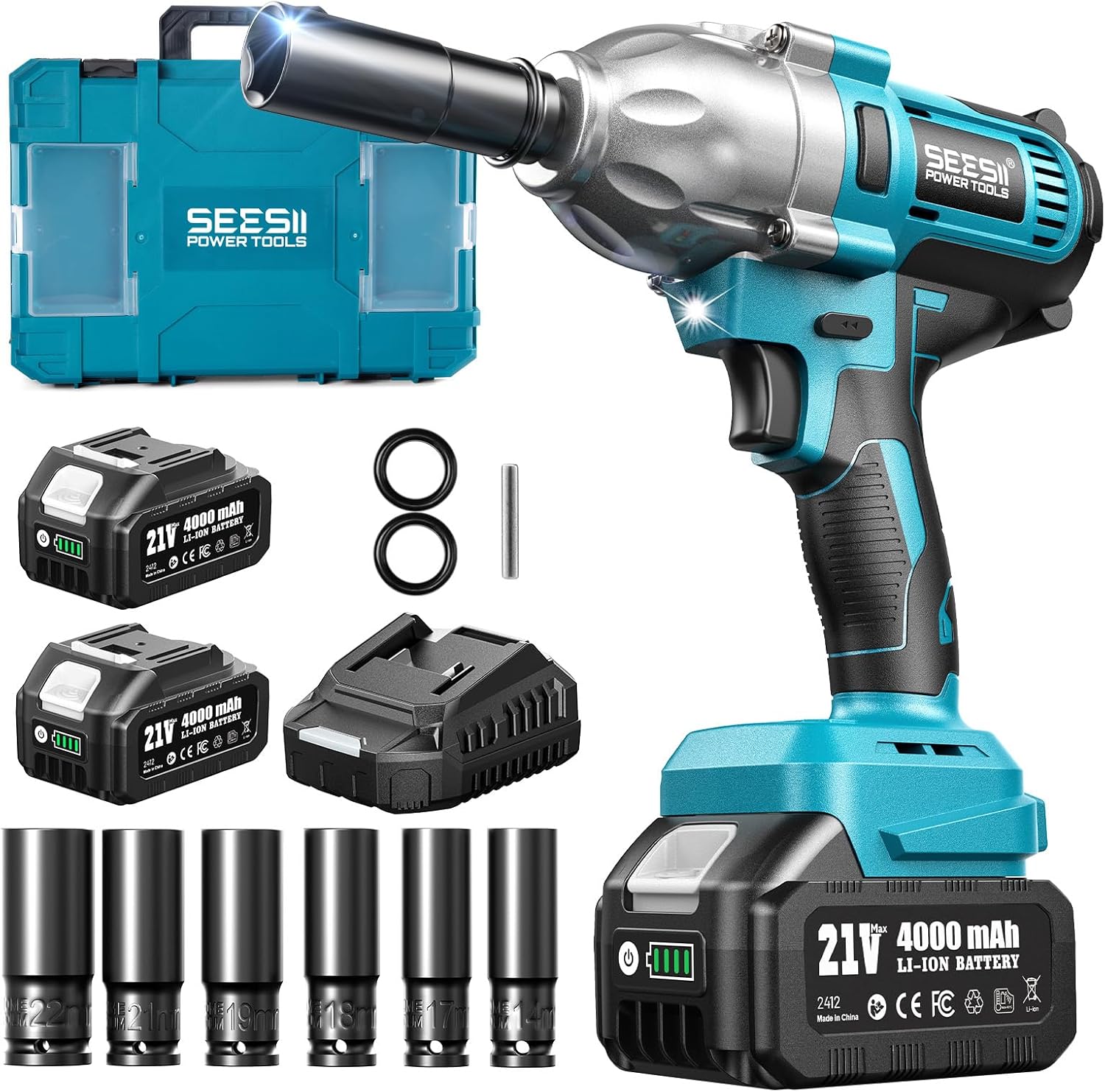 Cordless Impact Wrench Kit Just $53.95 Shipped on Amazon (Reg. $1