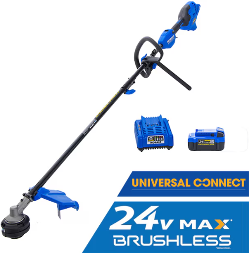 Lowe’s Patio & Garden Pick: Kobalt 24-volt 15″ Battery String Tri