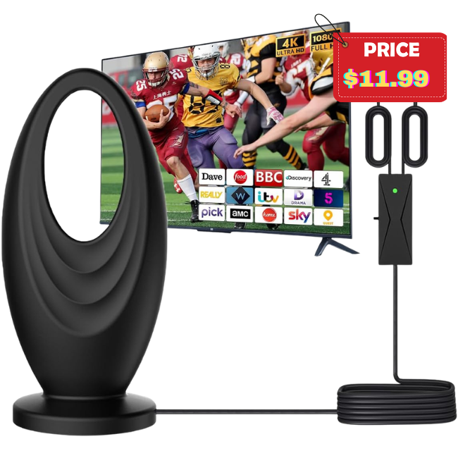 Digital Antenna for Smart TV Deal: Save 50%