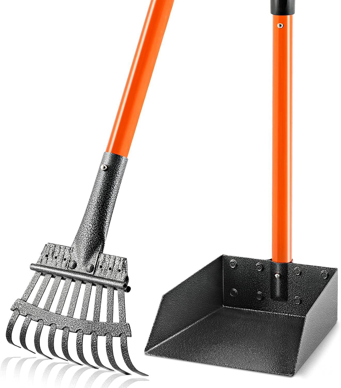 ROIUBPO Pooper Scooper, Long Handle Dog Pooper Scooper for Medium