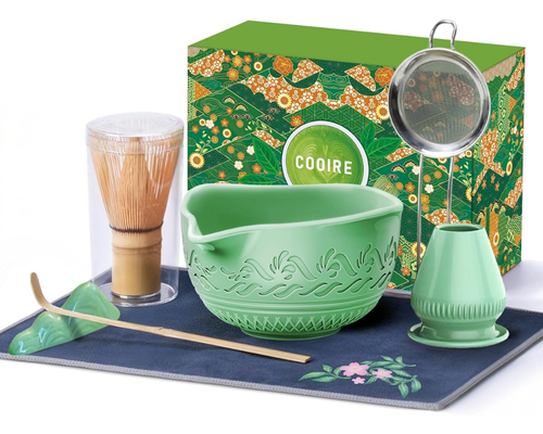 8-Piece Ceramic Matcha Whisk Kit Deal: Save 20% at Amazon