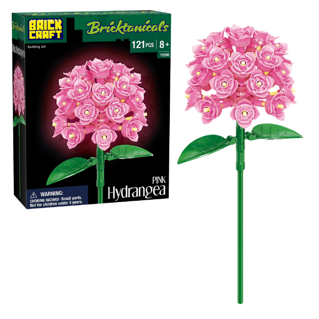 Pink Hydrangea Building Kit Deal: Save at Walmart