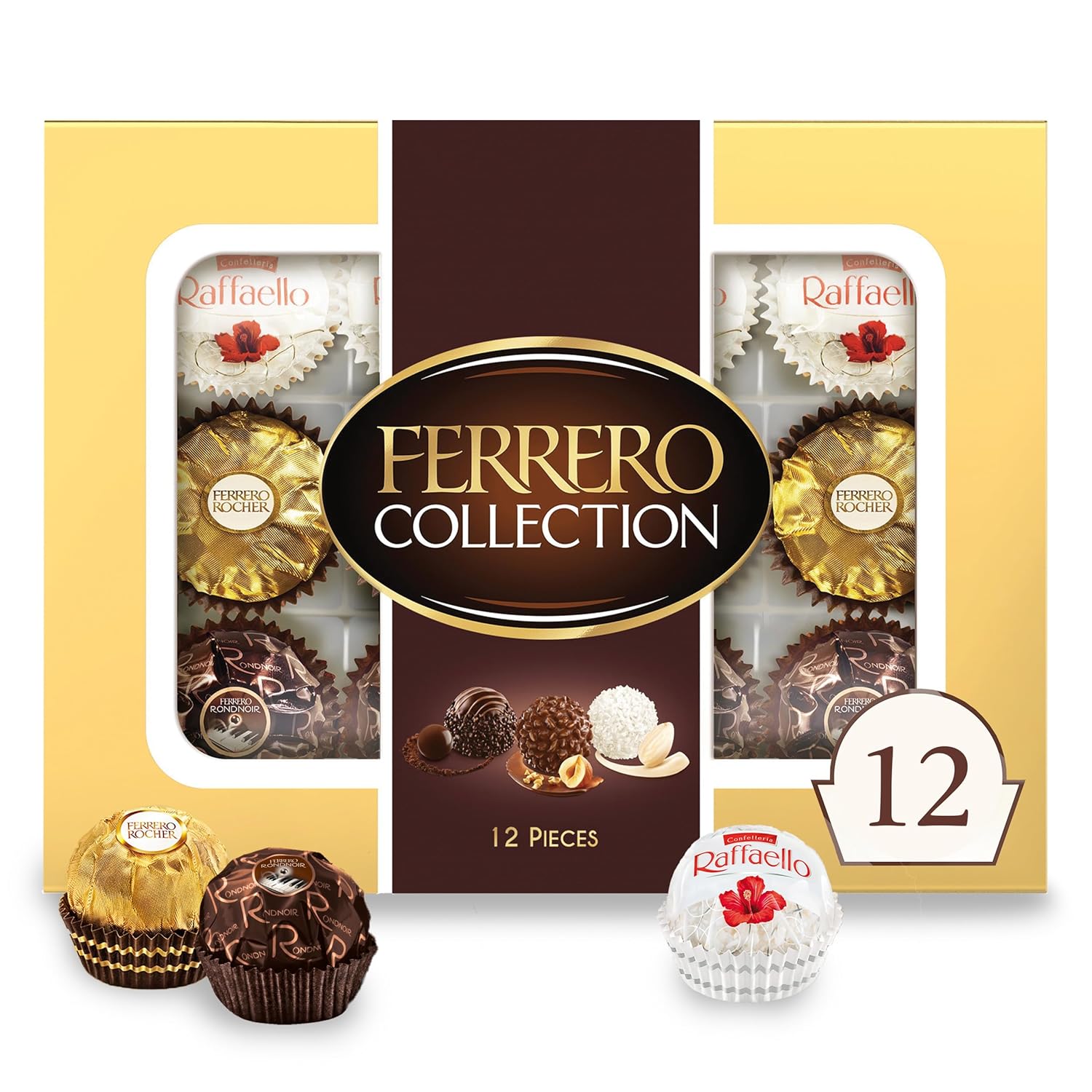 ?$4.xx Ferrero Collection 12-Count Gourmet Chocolate Gift Box at